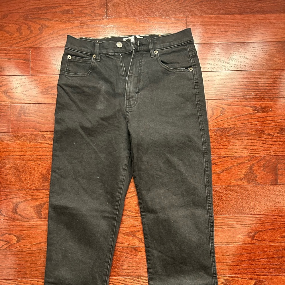 Pull and Bear Black Jeans